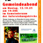 25-10-13 Gemeindeabend mit J. Bogenreuther-Schlosser, Militärpfrin