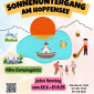 Sonnenuntergangsandacht Hopfensee 2025