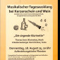 Musik bei Kerzenschein und Wein 28.08.25