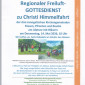Reg. Freiluft-GD Christi Himmelfahrt 14.05.26